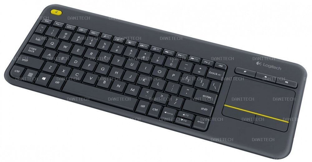 Logitech K400 Plus Teclado y TouchPad Inalámbricos TV