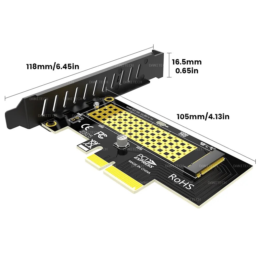 TARJETA ADAPTADORA M.2 NVME A PCI EXPRESS - imagen 2