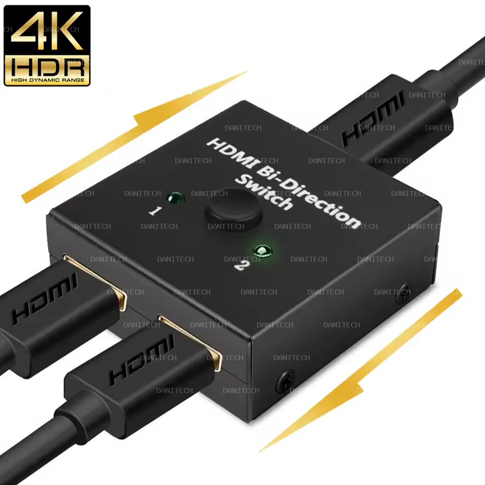 SWITCH INTERRUPTOR HDMI BIDIRECCIONAL TIPO Y