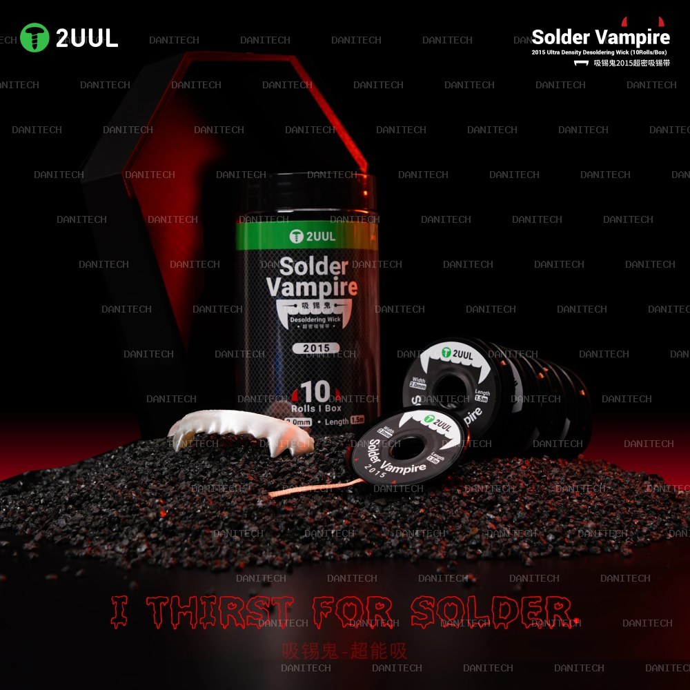 VAMPIRE 2UUL 2MM MALLA PARA DESOLDAR - imagen 2